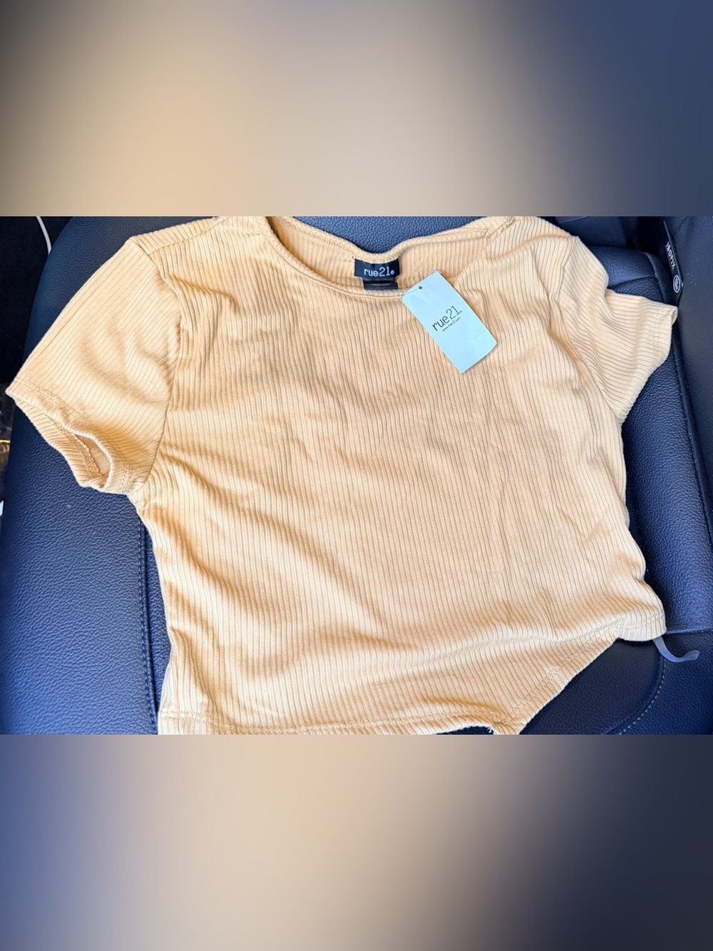 Ribbed Crop Top READY TO SHIP NOW NEVER BEEN WORN